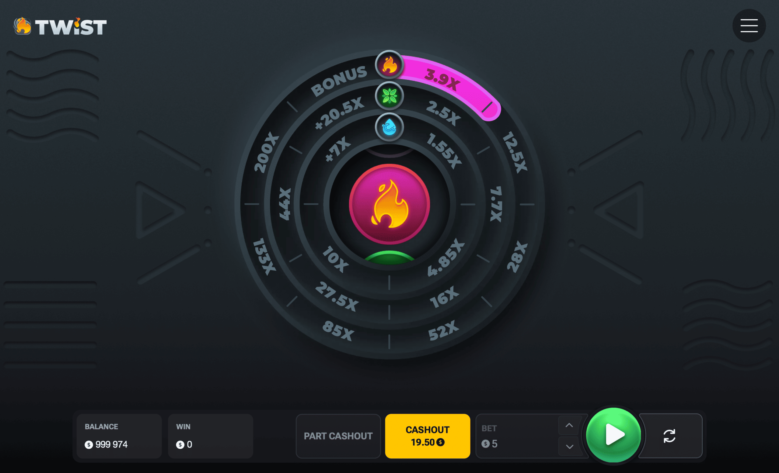 Twist crash spiel